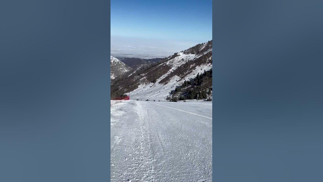 Ski resort Shymbulak. Kazakhstan. Almaty. Горнолыжный курорт Шымбулак ...