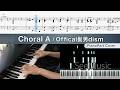 【ピアノパート譜】Choral A (Live ver.) - Official髭男dism キーボードパート完コピ【楽譜】