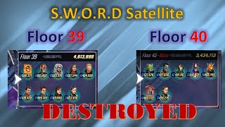 MSF S.W.O.R.D Satellite Floor 39 and 40 - Marvel Strike Force @if2pgames