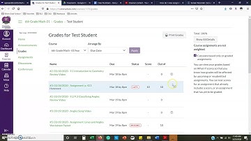 Checking Grades and Comments on Canvas