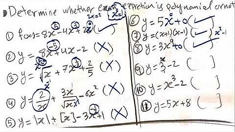 Video  1  11 A 1 2 polynomial functions