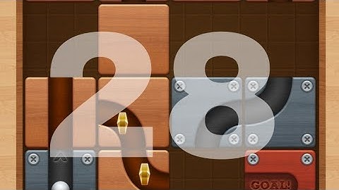 How To Solve  Roll the Ball - slide puzzle Star Mode Andromed Package Level 28 | Shorts video