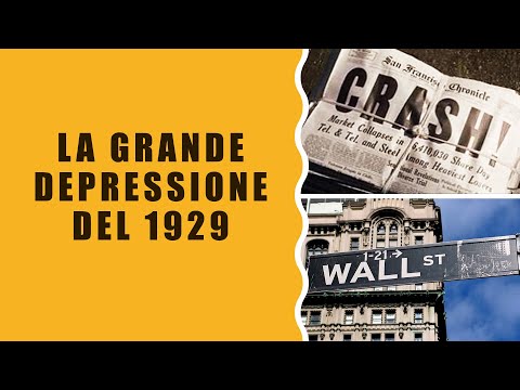 Gli USA e la crisi del 1929: la grande depressione e il crollo di Wall Street