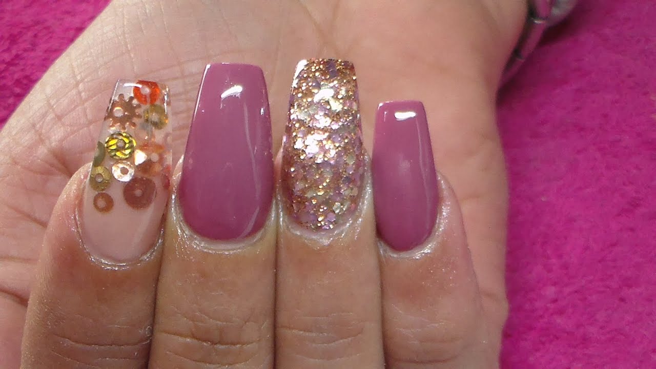 Acrylic Nails | Rose Gold | Tones Acrylic | Madam Glam