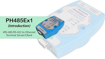 PH485Ex1 Serial RS485/RS422 to Ethernet LAN Converter