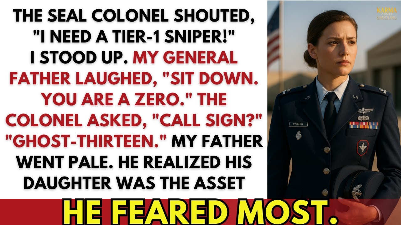 «Сядь, ты никто», — говорил мой отец-генерал, пока не услышал мой позывной «Призрак 13».