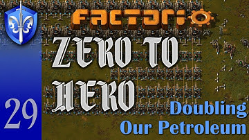 Factorio 1.1 Zero to Hero, Ep 29: DOUBLING OUR PRETROLEUM - Tutorial, Guide, LetsPlay, Walkthrough