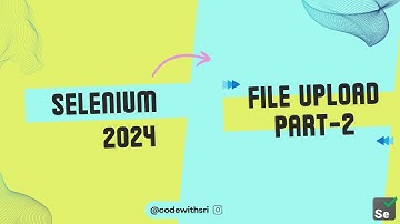How to automate file uploads in Selenium - Part 2 | AutoIT & Sikuli
