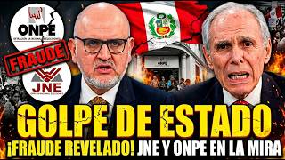 ABOGADO FILTRA GOLPE DE ESTADO ELECTORAL DE JNE