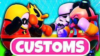 🔴LIVE! Fall Guys Customs - Good Guys vs Bad Guys!