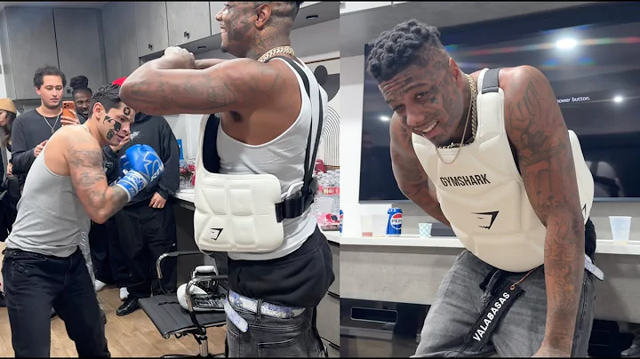 "Cut The Camera" Blueface Taps Out After Taking Body Shot From Ryan Garcia