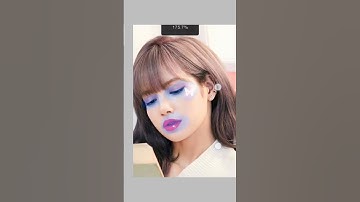 Lisa smudge 💜💜#smudge #black pink