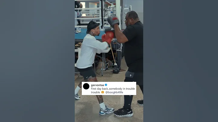 Gervonta Davis Shows Off BLISTERING Hand Speed In New Video