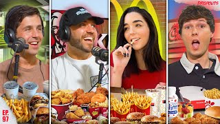 THE BEST MUKBANG EVER?!? w/ @joshpeck & @UGHITSJOE  || Dropouts Podcast Clips