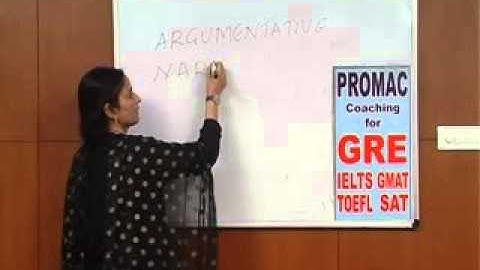 GRE VIDEO CLASS ON READING COMPREHENSION