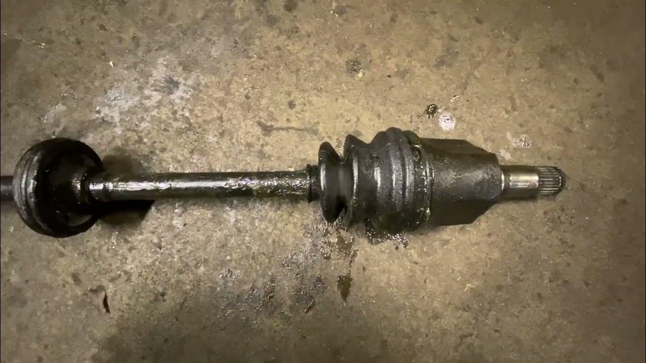 Kia Rio Driveshaft Gaiter Replacement instructions YouTube