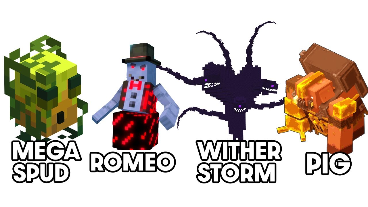 Every Minecraft Boss Ever Explained