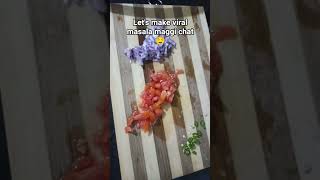 how to make maggi masala chat? #trading #food #shortvideos #youtubeshorts