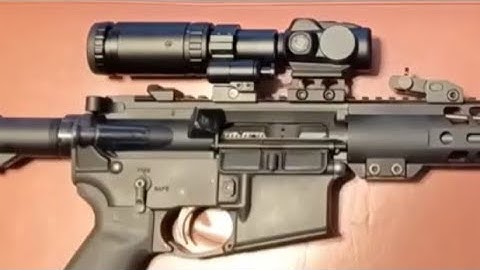 Feyachi V90 Red Dot with M37 5X Magnifier Combo... initial impression