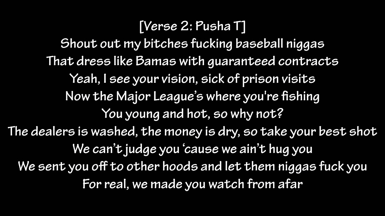 Pusha T   MPA Lyrics Ft Kanye West Asap Rocky  The Dream King Push Darkest Before Dawn