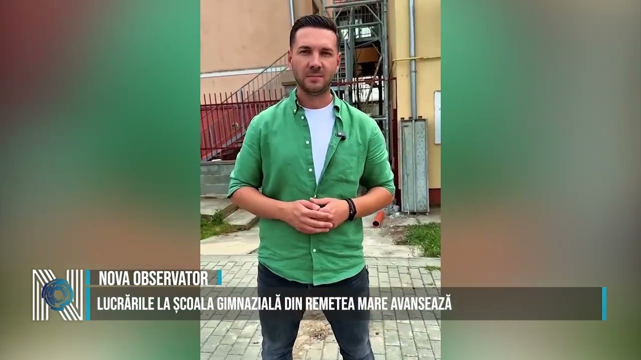LUCRĂRILE LA ȘCOALA GIMNAZIALĂ DIN REMETEA MARE AVANSEAZĂ LUCRĂRILE LA ȘCOALA GIMNAZIALĂ DIN REMETEA MARE AVANSEAZĂ
