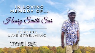 Celebrating the life of Henry Smith Snr.