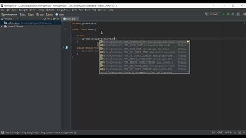 OpenCV Java (sample) with IntelliJ Idea