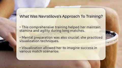 What Was Navratilova