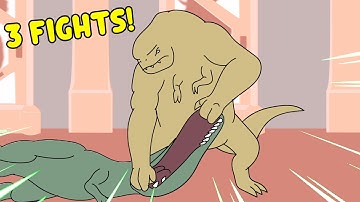 3 APEX PREDATORS vs DISTORTUS REX 🦖💥