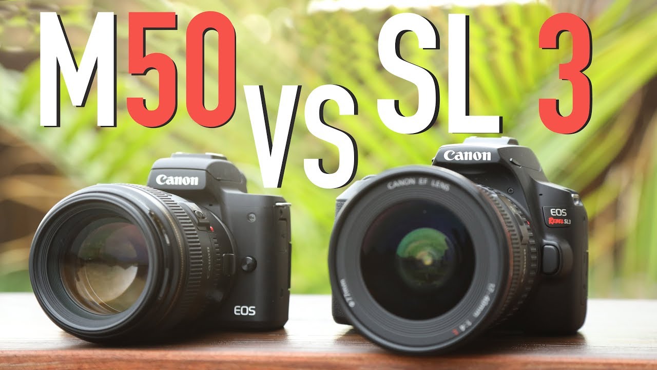 Tilsvarende pistol Lilla Canon SL3 (250d) vs Canon M50 - YouTube