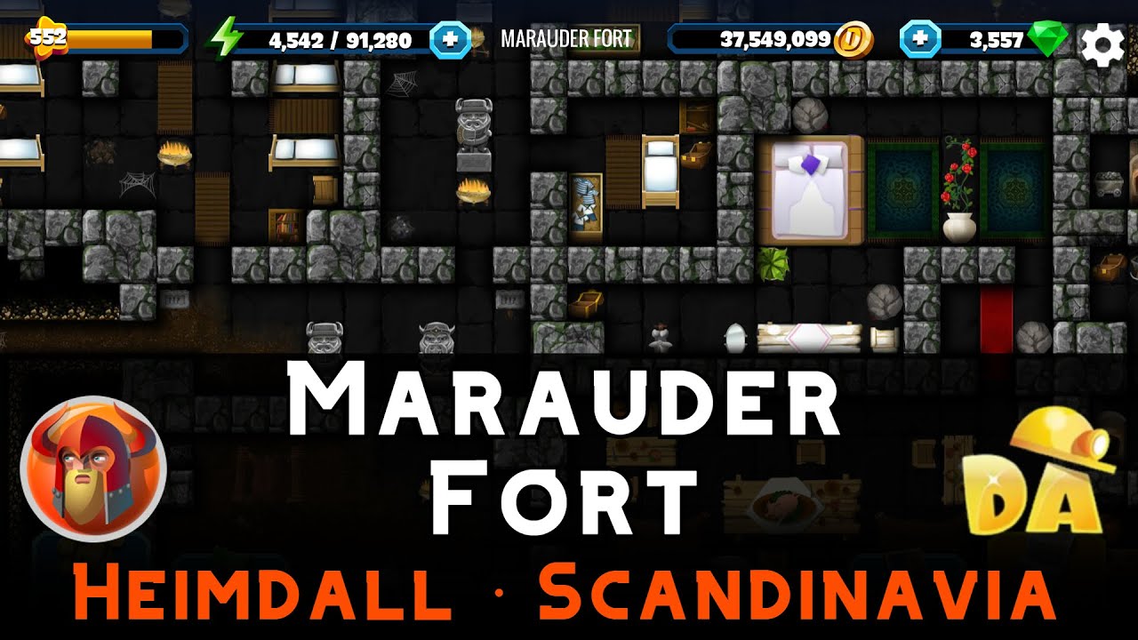 Marauder Fort | Heimdall #4 | Diggy's Adventure