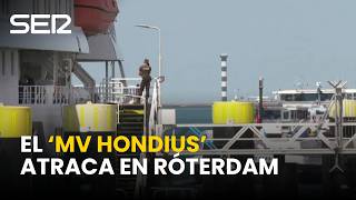 El crucero Hondius atraca en Róterdam tras un brote de hantavirus (18/05/2026)
