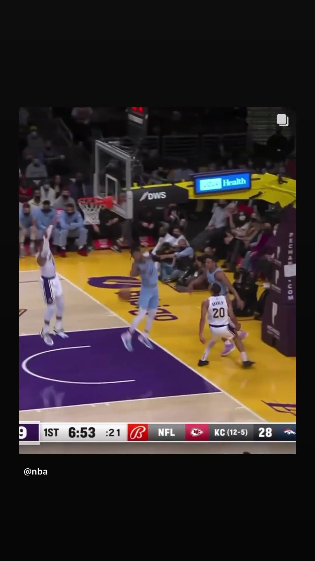 Incredible block #hoodnews #jamorant #NBA #basketball #sports #viralvideo #memphisgrizzlies #how #us