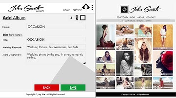 Webmaster Studio - Custom CMS Solution for Photo Gallery