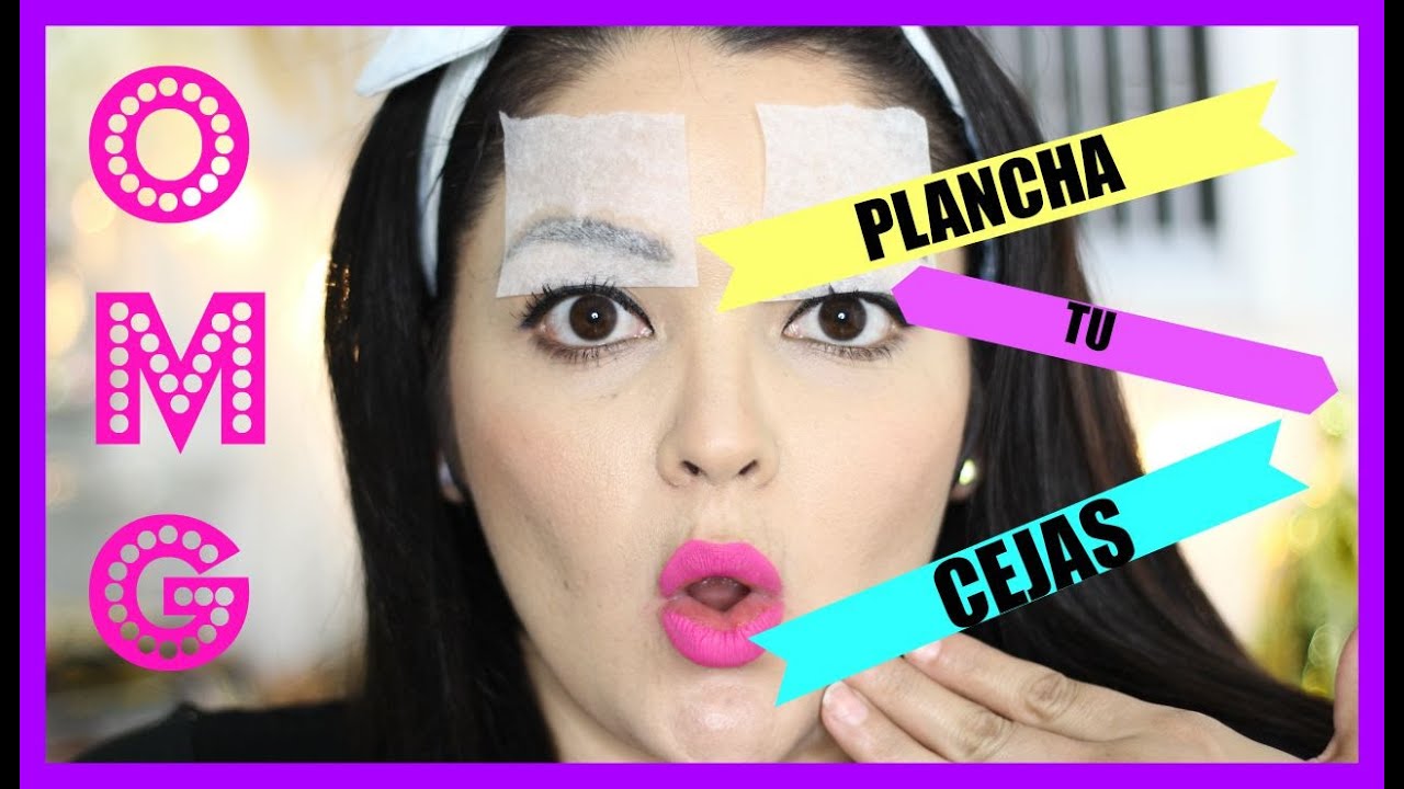 PLANCHADO DE CEJA SUPER FACIL / CEJAS PERFECTAS YouTube