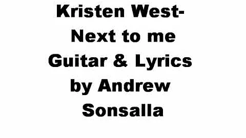Next to Me-Kristen West