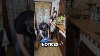 “He Couldn’t Fix It… Until She Showed This Trick! 😳🗑️” #EnglishShorts