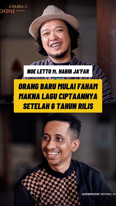 SETELAH 6 TAHUN BARU FAHAM‼️ NOE LETTO HABIB JA'FAR ONAD LOGIN #habibjafar #letto #sholawat