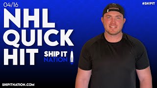 NHL Quick Hit | April 16, 2024 | DraftKings & FanDuel DFS Skaters, Goalies and Stacks