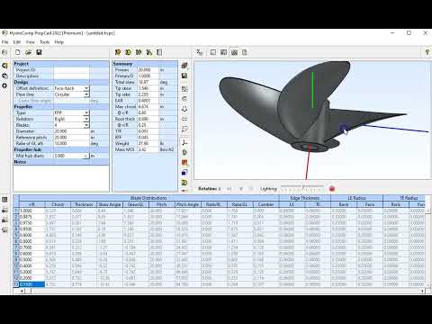 PropCad to Fusion 360 - video from HydroComp