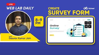 Survey Form in Weblab