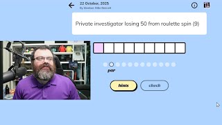 Minute Cryptic Oct 22nd, 2025 #wordgames #crypticcrossword #crossword