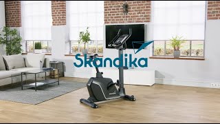 Skandika Cykling P10 Ergometer | Fitnessbike mit 32 Widerstandsstufen & Bluetooth‑App‑Training