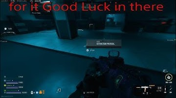 How to Extract the Extraction Protocol from Building 21 DMZ ( The Old Place Shadow Company Mission )