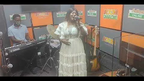Florence Obinim "Aseda" live at Adom Fm Live Worship