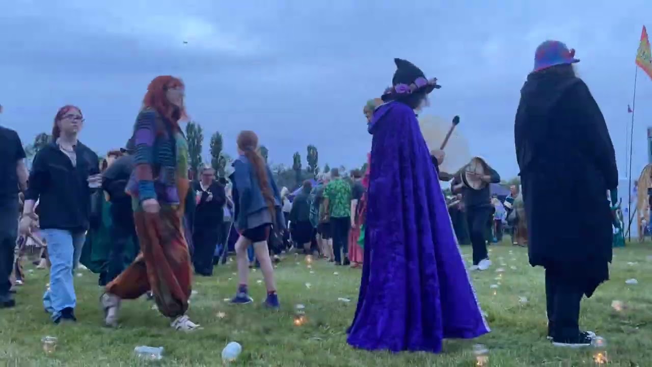 Labyrinth Timelapse - Pagan Tribal Gathering 2924