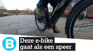 Deze e-bike trekt heel snel op en fietst heerlijk - YouTube