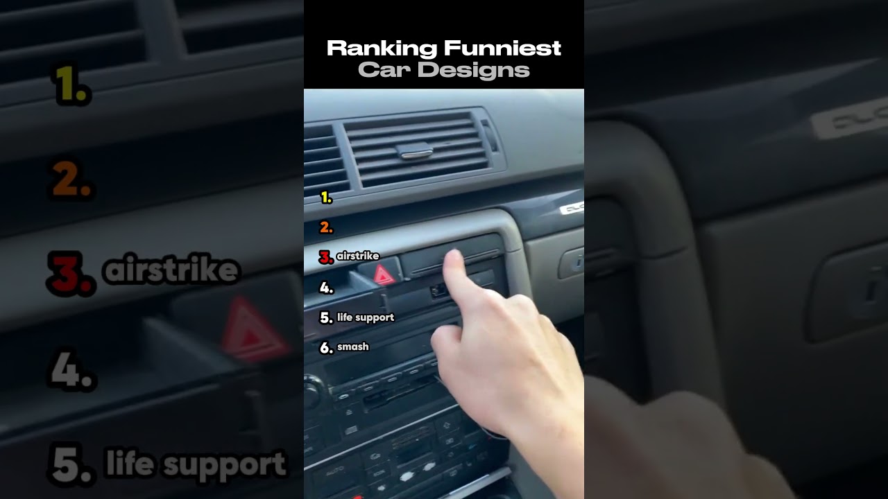Ranking Funniest Car Designs #carfails #usa