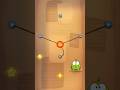 Cutting Ropes In Cut The Rope gameplay puzzle Cutting Ropes In Cut The Rope gameplay puzzle