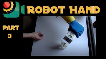 3D printed robot hand prosthesis (Part 3: Putting it all together)